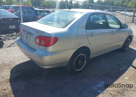 2006 Toyota Corolla Le z USA, uszkodzony, nr VIN JTDBR32EX60095765